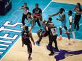 Batalla campal en el Charlotte Hornets - Detroit Pistons