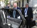 El presidente de Sidenor, José Antonio Jainaga (c), durante el juicio contra tres altos cargos de la empresa Sidenor en la Audiencia Nacional