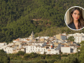 Montaje de Violeta Mangriñán y Aín, pueblo de Castellón donde la influencer se ha comprado una casa