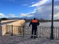 Crecida del río Duero, a su paso por Zamora