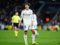 Gonzalo Garcia of Real Madrid CF protests during the Spanish League, LaLiga EA Sports, football match played between Real Madrid and Real Sociedad at Bernabeu stadium on February 14, 2026, in Madrid, Spain.

Dennis Agyeman / AFP7 / Europa Press
14/2/2026 ONLY FOR USE IN SPAIN