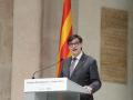 El presidente catalán, Salvador Illa