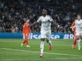Vinicius celebra un gol ante la Real Sociedad