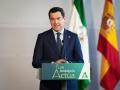 El presidente de la Junta, Juanma Moreno, presenta el 'Plan Andalucía Actúa'