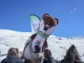 La mascota de los Juegos Olímpicos de Invierno en Borreguiles