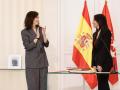 Isabel Díaz Ayuso y la nueva consejera de Educación, Mercedes Zarzalejo