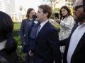 Mark Zuckerberg llega a la Corte Superior de Los Ángeles