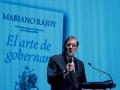 Mariano Rajoy, expresidente del Gobienro en la presentación de su libro 'El arte de gobernar', en Valladolid