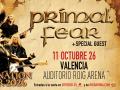 Cartel del Concierto Primal Fear