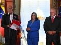 Jorge y Delcy Rodríguez con Diosdado Cabello celebran la aprobación de la ley de Amnistia