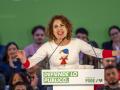 La ministra de Hacienda, María Jesús Montero, en el acto del PSOE-A por el 28-F en Jaén