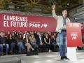El presidente del Gobierno, Pedro Sánchez, el pasado fin de semana en Ponferrada (León)