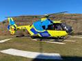 Imagen de archivo de un helicóptero medicalizado del Sacyl