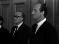 El expresidente de Gobierno Leopoldo Calvo-Sotelo y el Rey Juan Carlos I en 1982