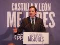 El candidato a la reelección a la Presidencia de la Junta de Castilla y León, Alfonso Fernández Mañueco