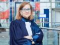 La jueza María Elósegui, en el Tribunal Europeo de Derechos Humanos