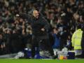 Pep Guardiola celebra un gol como entrenador del Manchester City