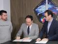 Firma del acuerdo entre la Generalitat Valenciana y PLD Space