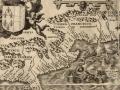 Detalle del mapa de Gutiérrez de la América del Norte española, 1562