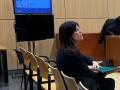 Imagen de Cristina Seguí tomada en el Juzgado