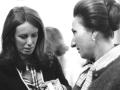 Imagen de archivo de Pirula Arderius en la entrevista a la Infanta para el periódico Información en 1985
