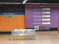 La campaña ha aparecido esta mañana en estaciones de Metro y paradas de autobús