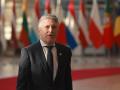 El ministro del Interior, Fernando Grande-Marlaska, a su llegada a la reunión en Bruselas