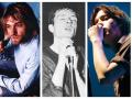Kurt Cobain de Nirvana, Ian Curtis de Joy Division y Julian Casablancas de The Strokes