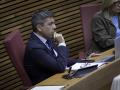 Imagen de Carlos Mazón tomada en su escaño de las Cortes Valencianas
