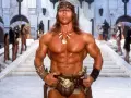 Conan interpretado por Arnold Schwarzenegger