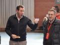 El ministro de Transportes y Movilidad Sostenible, Óscar Puente, vota en el Colegio Electoral Ponce de León de Valladolid