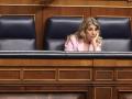 La vicepresidenta segunda y ministra de Trabajo y Economía Social, Yolanda Díaz, en el Congreso de los Diputados