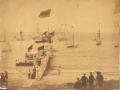Llegada de la infanta Eulalia de Borbón a La Habana, Cuba, el 8 de mayo de 1893.