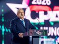 Viktor Orbán, primer ministro de Hungría, durante la inauguración de la CPAC 2026