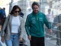 Fernando Alonso y su pareja Melisa