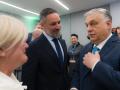 Santiago Abascal y Viktor Orban, este sábado 21 de marzo en el encuentro de conservadores celebrado en Budapest