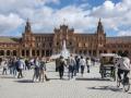 Plaza de España de Sevilla.