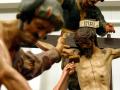 Detalle del paso 'Sed Tengo' (1612-1616) del escultor Gregorio Fernández procesionado por la cofradía de las Siete Palabras de Valladolid