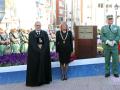 La alcaldesa de Marbella, Ángeles Muñoz, en el acto de homenaje a la Legión