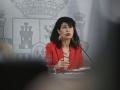 La ministra de Igualdad, Ana Redondo, este lunes en la Moncloa