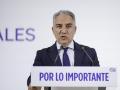 (Foto de ARCHIVO)
El vicesecretario de coordinación autonómica y local y análisis electoral del Partido Popular, Elías Bendodo, durante un encuentro del Partido Popular, en el Hotel Ciudad de Vitoria, a 10 de marzo de 2026, en Vitoria, Álava, País Vasco (España). El Partido Popular ha reunido a sus junteros de las provincias de Álava, Vizcaya y Guipúzcoa para preparar el ciclo electoral vasco y reforzar el mensaje de unidad territorial y el papel de los junteros en las Juntas Generales, clave para la política fiscal y foral.

Iñaki Berasaluce / Europa Press
10/3/2026