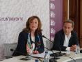 La exconcejal de Vox en Palencia Sonia Lalanda y el edil Emilio Polo