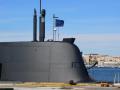 Submarino U212A que porta el satcom (sistema de comunicaciones por satélite) de Indra