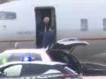 Juan Carlos I aterriza en Vigo