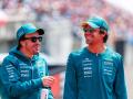 Fernando Alonso y Lance Stroll, pilotos de Aston Martin