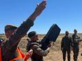 El Ejército ensaya en Viator (Almería) un sistema portátil para la inhibición de drones