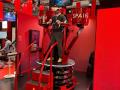 Simulador de la empresa española VR Black en el pabellón de España del MWC