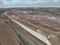 Obras de construcción del Puerto Seco de Salamanca, en una imagen de archivo