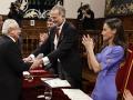 El Rey entrega el premio Cervantes a Gonzalo Celorio en presencia de la Reina