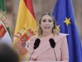 La presidenta de la Junta de Extremadura, María Guardiola, toma posesión de su cargo